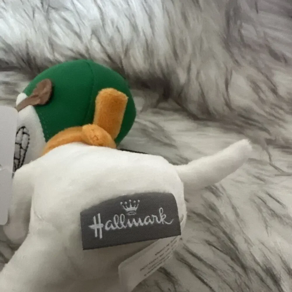 Hallmark Peanuts Snoopy as the Flying Ace Zip-Along Plush Toy New With Tag